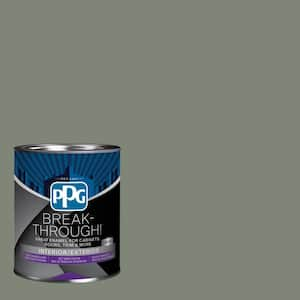 1 qt. PPG11-24 Smokey Sage Satin Door, Trim & Cabinet Paint