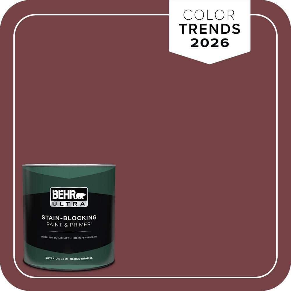 1 qt. #MQ1-15 Rumors Semi-Gloss Enamel Exterior Paint & Primer price history on PriceWatchPro