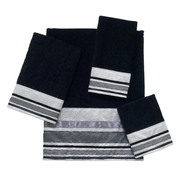 Avanti Linens Geneva 4-Piece Geometric Bath Towel Set