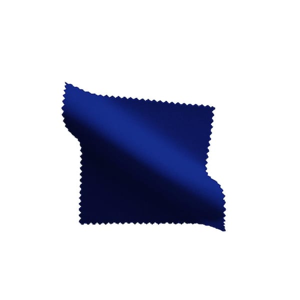 Royal Blue 60" x 120" LA Linen Polyester Poplin Rectangular Tablecloth 