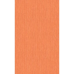 Orange Plain Print Non-Woven Paste the Wall Textured Wallpaper 57 Sq. Ft.