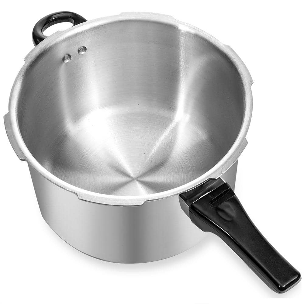 8 Quart Stainless Steel Induction Ready Stovetop Pressure Cooker