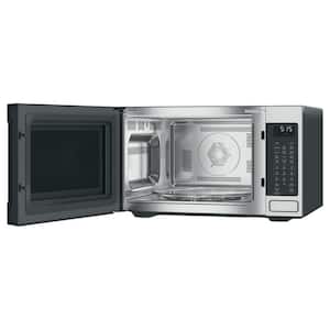 1.5 cu. ft. Smart Countertop Convection Microwave Oven in Stainless Steel with Sensor Cooking