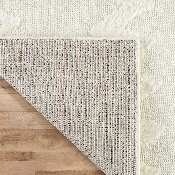 Palafito Geometric High-Low Area Rug