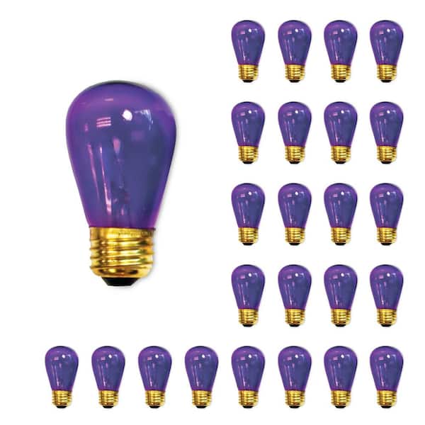 11-Watt Equivalent BH with Medium Screw Base E26 in Bronze Finish Dimmable 2200K Incandescent Light Bulb 25-Pack