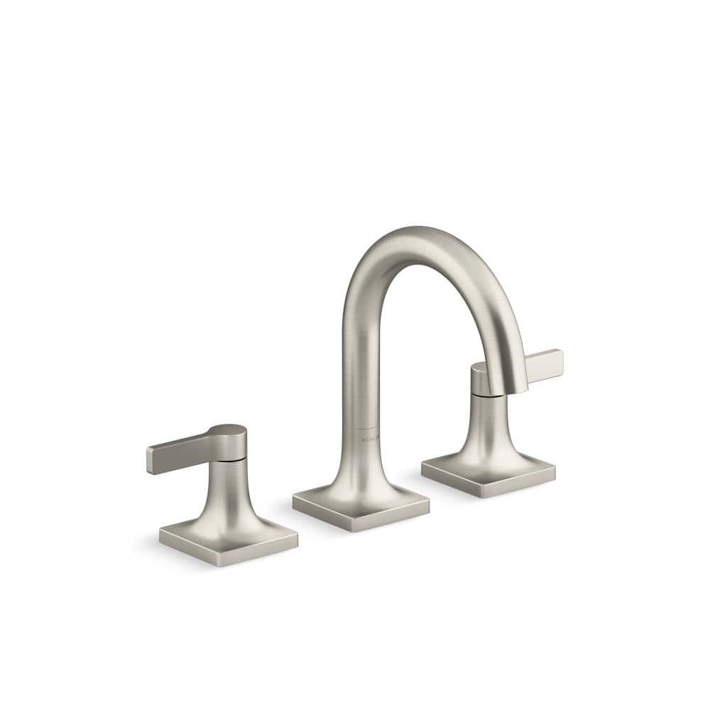 KOHLER Venza 8 in. Widespread Double Handle Bathroom Faucet in Vibrant