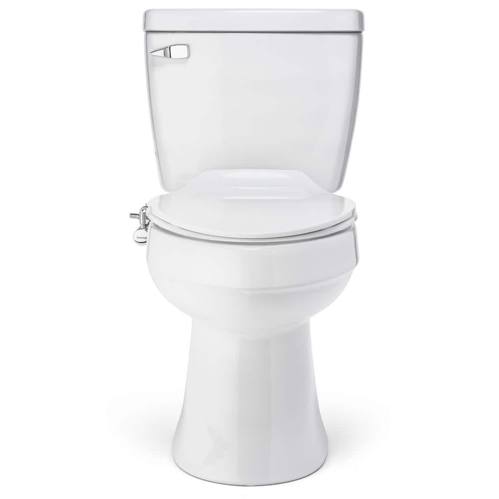 Side-Mounted Chrome Adjustable Spray Bidet with Dual Temperature