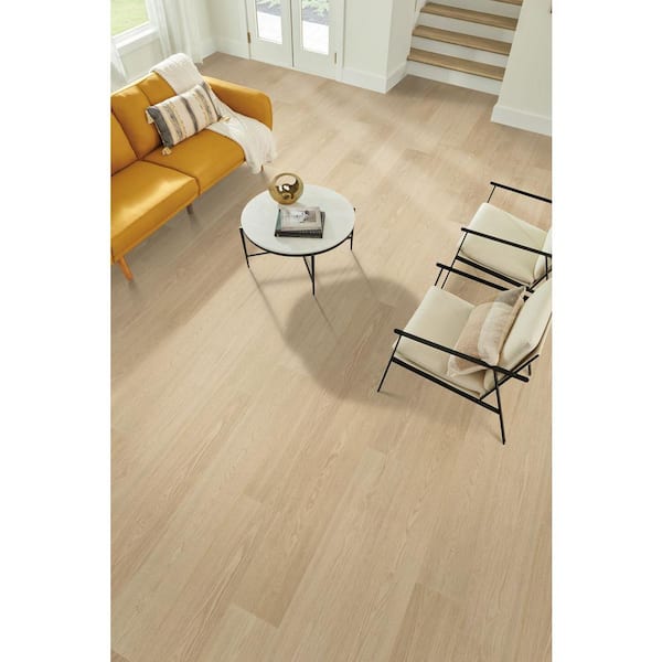Pergo Outlast+ Sparrow Patel Oak 12 mm T x 7.4 in. W Waterproof Laminate Wood Flooring (19.63 sq. ft./Case)