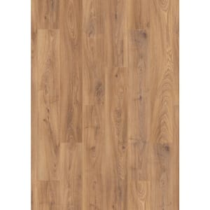 Firebrand Oak Solid 8mm T x 7.67 in. W Laminate Wood Flooring(24.32 sq. ft./case)