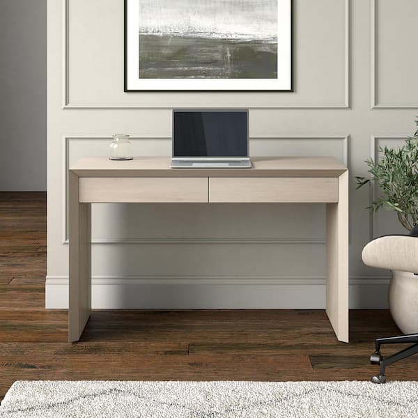 Pembroke 47.63 in. Alder White Writing Desk