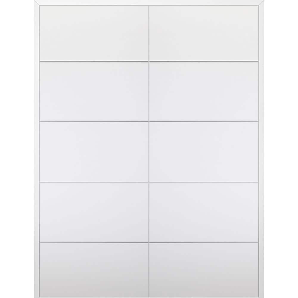 Arvika Polar White Solid Core Composite Prehung Interior Door