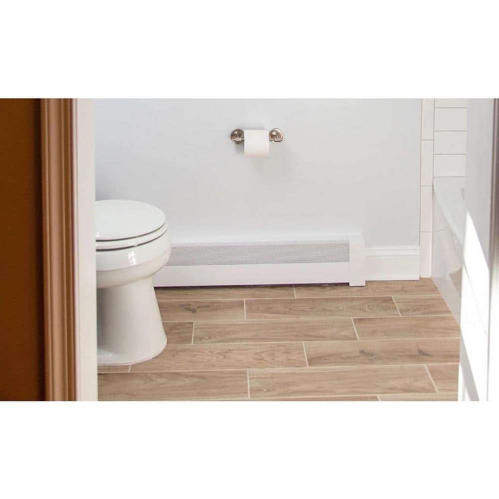 White 3-ft Galvanized Steel Slip-On Baseboard Heater Cover