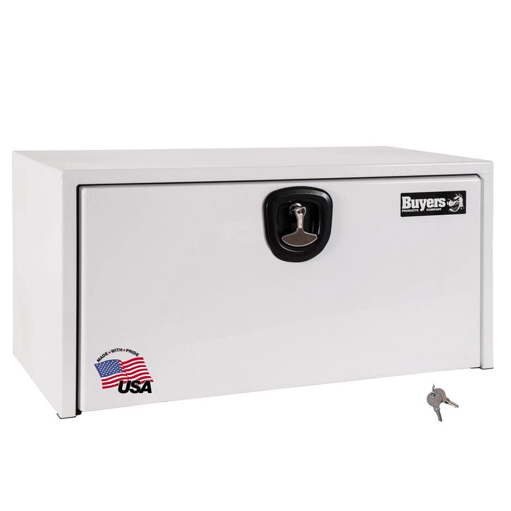 24 in. x 24 in. x 48 in. White Steel Underbody Truck Tool Box price history on PriceWatchPro