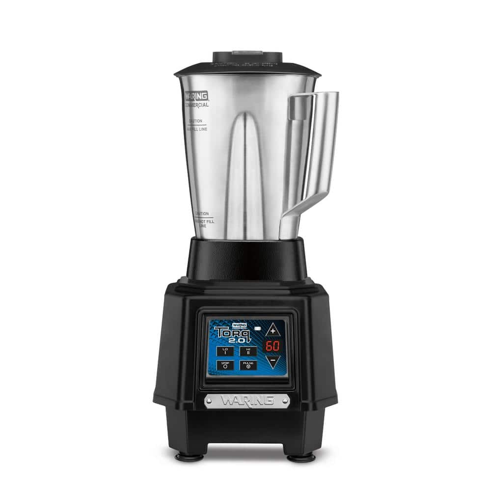 TORQ 2.0 Blender, Electronic Keypad & 60-Second Timer, with 48 oz. Stainless Steel Container