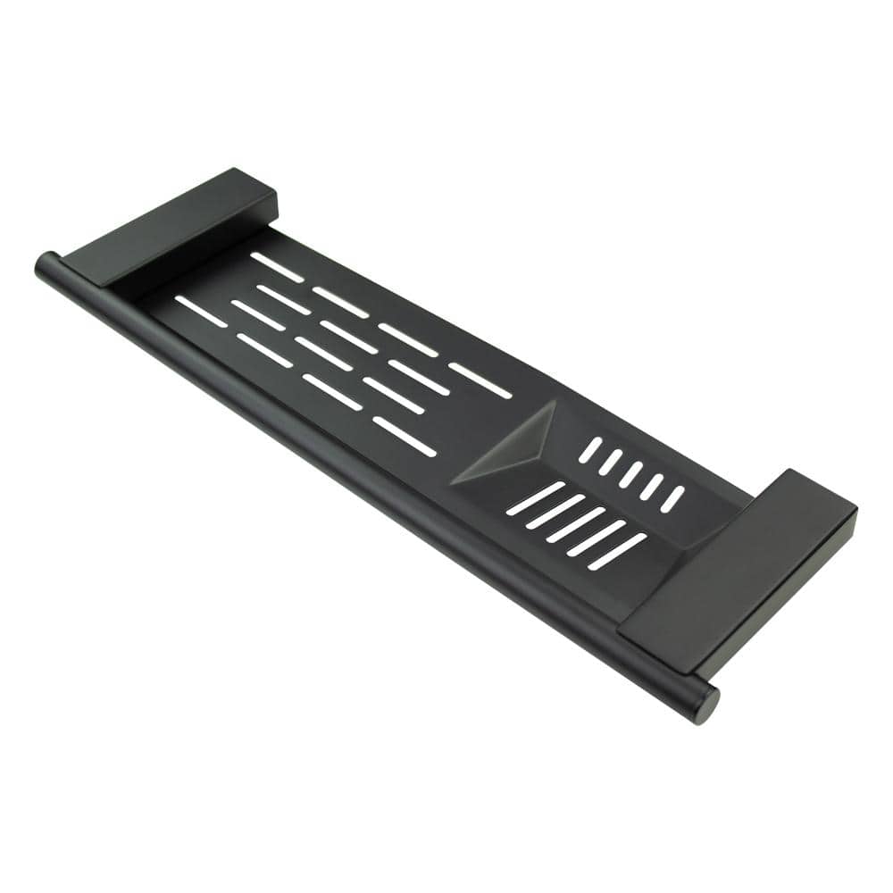 Black Stainless Steel Wall Mount Soap Dish Shelf