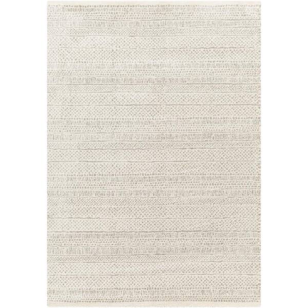 Cameron Off-White 4 ft. x 6 ft. Moroccon Indoor Area Rug