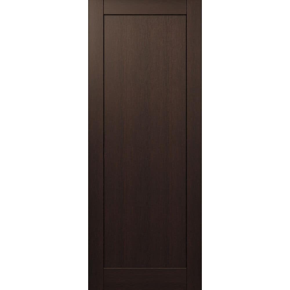 Shaker 1 Panel N 30 in. х 84 in. No Bore Veralinga Oak Solid Composite Core Wood Interior Door Slab price history on PriceWatchPro