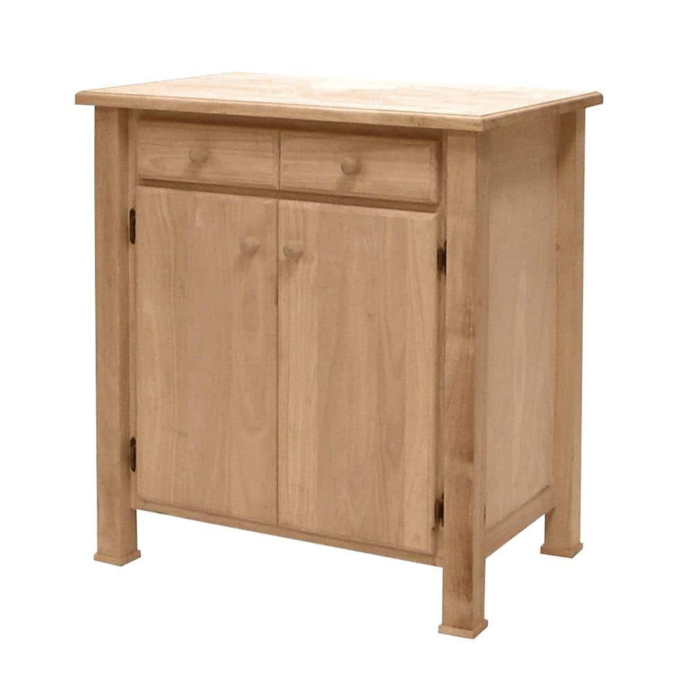 International Concepts Unfinished Kitchen Island WC-3222 - The Home Depot