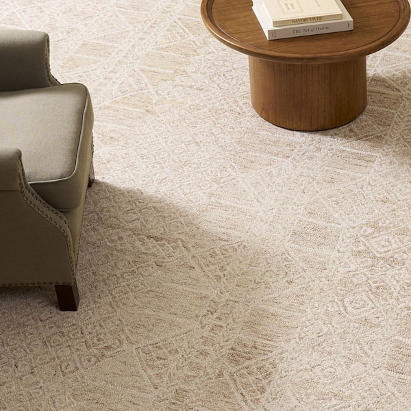Metro 8 ft. x 10 ft. Beige/Brown Tribal Area Rug