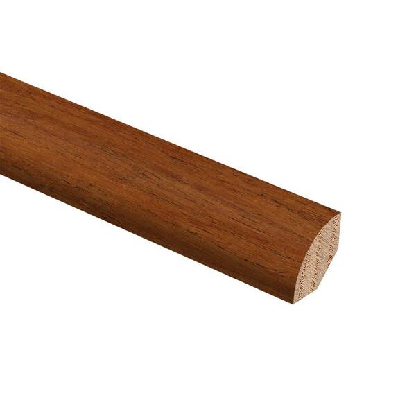 Zamma Strand Woven Bamboo Mahogany 3/4 in. Thick x 3/4 in. Wide x 94 in. Length Hardwood Quarter Round Molding