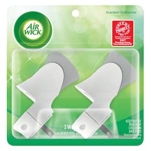 Plug-In Scented Oil Automatic Air Freshener Dispenser (2-Pack)