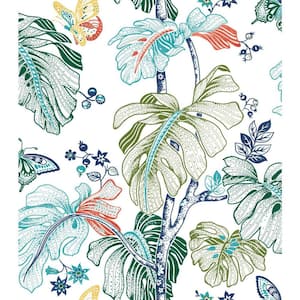 Boho Palm Peel and Stick Wallpaper (Covers 28.29 sq. ft.)