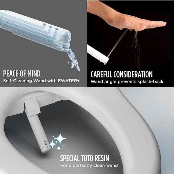 TOTO S7 WASHLET+ Elongated Electric Bidet Seat for T40 WASHLET+
