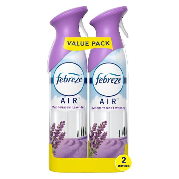 Febreze Odor Eliminating 8.8 oz. Mediterranean Lavender Scent Air Freshener Spray (2 Count)