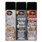 Stone Care System 18 oz. Granite Cleaner, Granite Polish, Granite Sealer (Pack of 3)