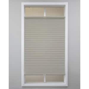 Gray Cloud Cordless Light Filtering Polyester Top Down Bottom Up Cellular Shades - 24.5 in. W x 64 in. L