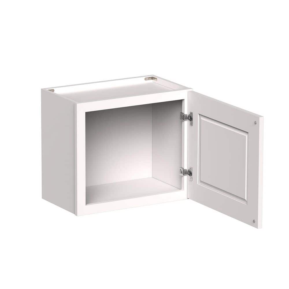 21 in. W x 12 in. D x 18 in. H HDF Ready to Assemble Short Wall Cabinet Kitchen Cabinet in White w/ 1 Door price history on PriceWatchPro