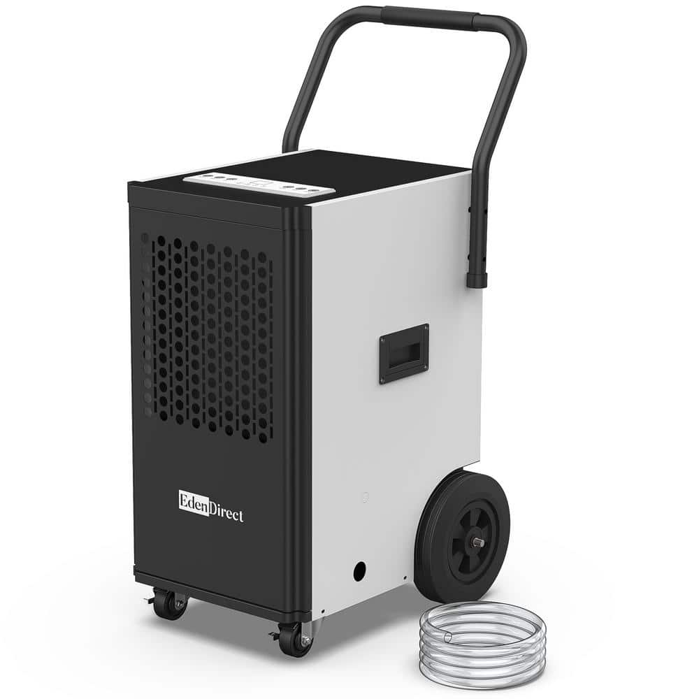 150 pt. 6,000 sq. ft. Bucketless Industrial Dehumidifier in Black, with Drain Hose, Pump for Basement, ETL Ceritified price history on PriceWatchPro