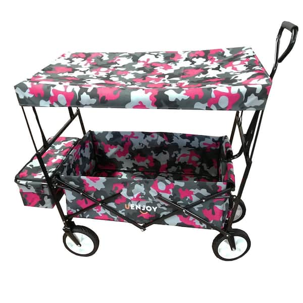 Willit Camouflage Utility Folding Steel Garden Cart