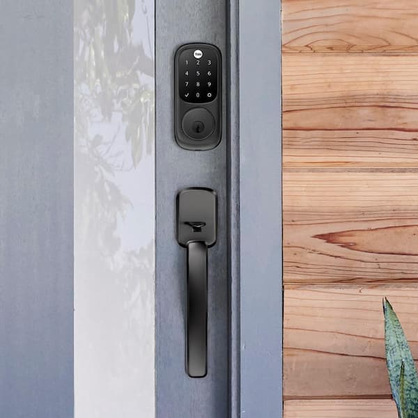 Yale Assure Lock 2 Plus - Home Key Lock - Black Suede - Apple