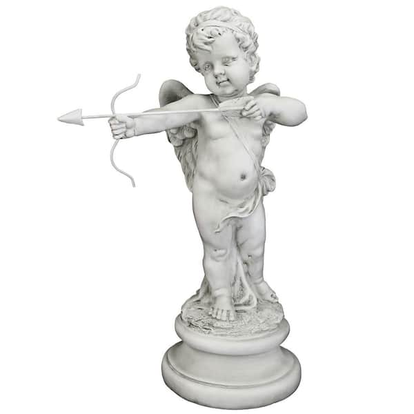 Design Toscano 22 in. H Cupid's Message Of Love Statue