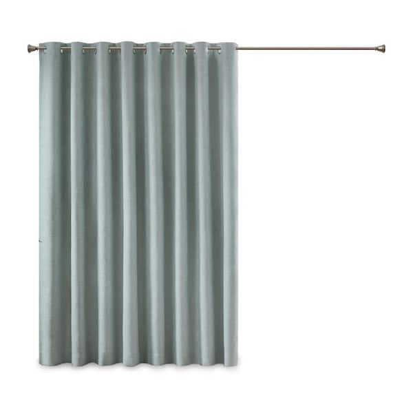 Arlie Dusty Seafoam 100 in. W x 84 in. L Blackout Curtain (1)