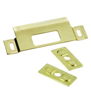 Polished Brass Adjustable Door Strike
