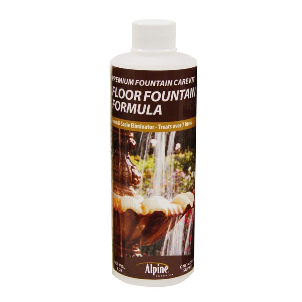 8 oz. Floor Fountain Cleaner for Foam and Scale Eliminator for Indoor and O