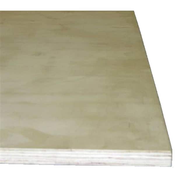 Handprint 1/2 in. x 12 in. Birch Plywood Hexagon 420519 - The Home Depot
