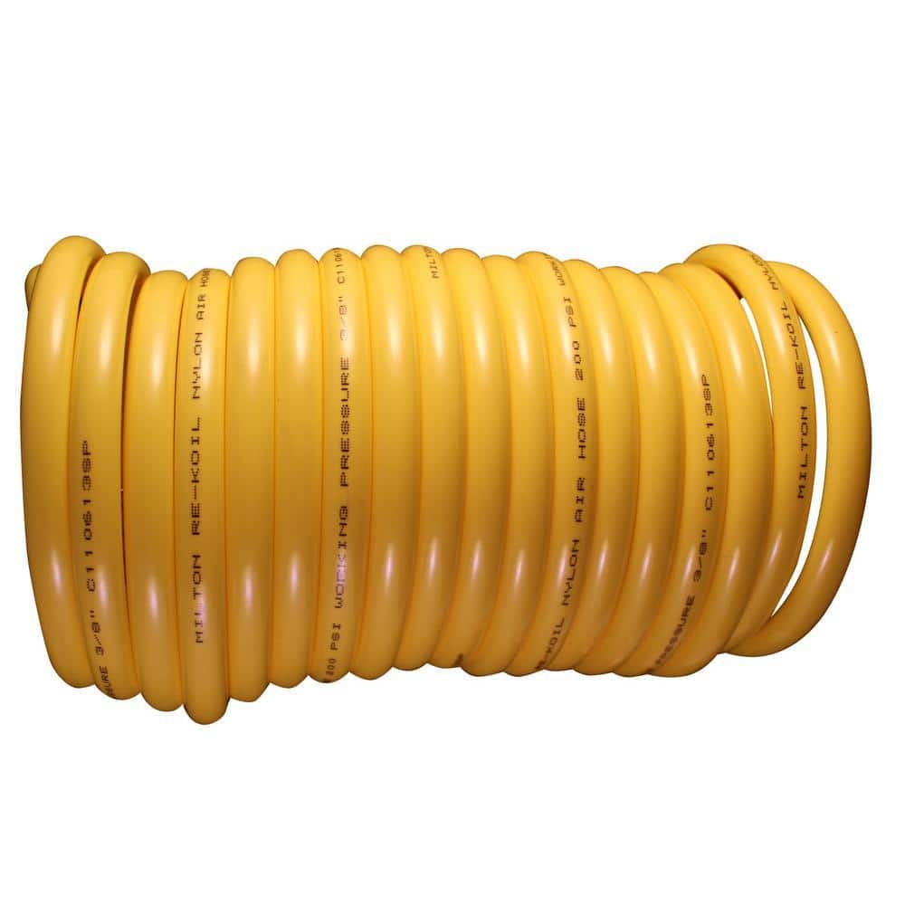 MILTON 25 ft. 3/8 in. I.D. Nylon ReKoil Hose (1674-4)