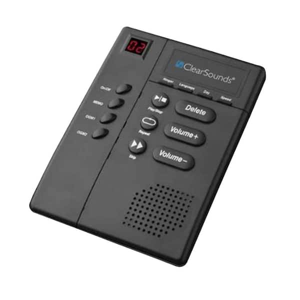 ClearSounds Digital Amplified Answering Machine with Slowed Speech
