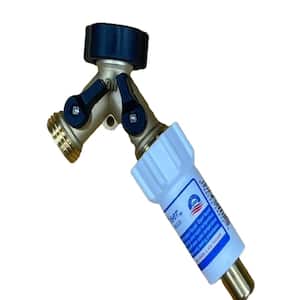 Outdoor Faucet Protector: Freeze Miser and 3/4 in. Brass Y Connector with Shut Off
