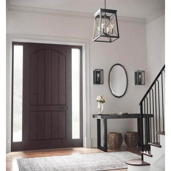 black farmhouse wall sconce