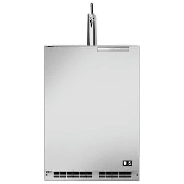 DCS 24 in. Kegorator Single Tap Left Hinge Stainless Steel