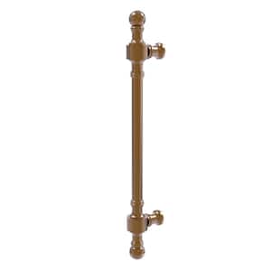 Retro Wave Collection 8 in. Center-to-Center Door Pull in Brushed Bronze
