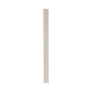 Princton Creamy White 3 in. W x 30 in. H x 0.75 in. D Wall Cabinet Filler