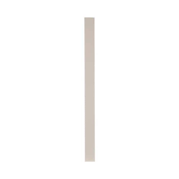 LIFEART CABINETRY Princton Creamy White 3 in. W x 30 in. H x 0.75 in. D Wall Cabinet Filler