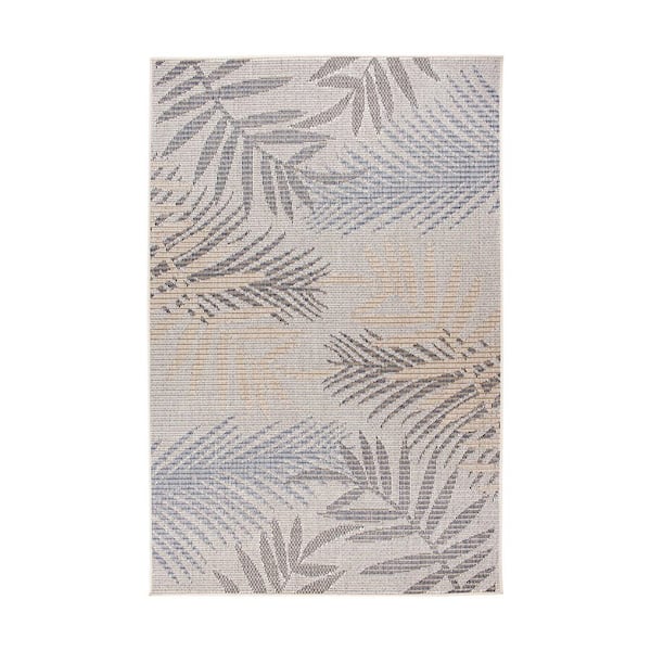 Bahama Palm Frond Floral Multi 5 ft. x 7 ft. Indoor/Outdoor Area Rug