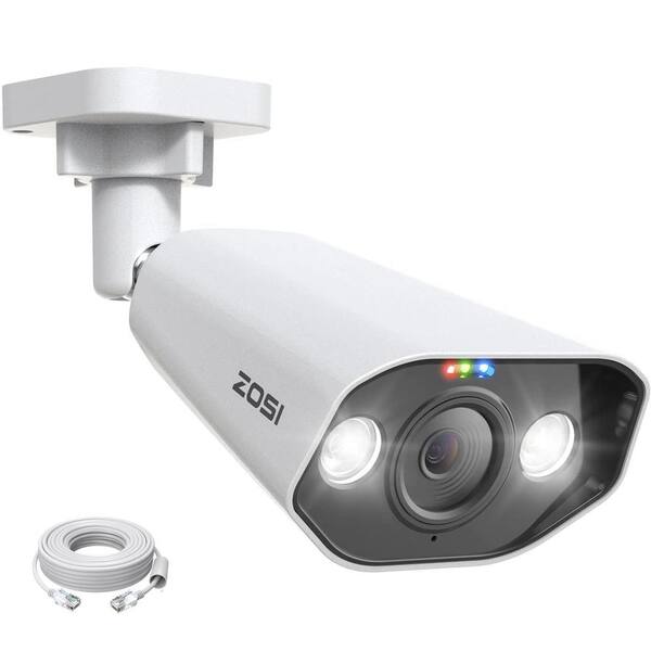 thumbnail image 2 of INNOSECU 5MP Turret PoE Camera, Wired IP Security Camera Outdoor Rated IP67, Human/Vehicle Detection, Wide Angle 110° 2.8mm Lens, Night Vision 100ft, Built-in Microphone/Audio, IND5GR97A-B (Black 2 of 14