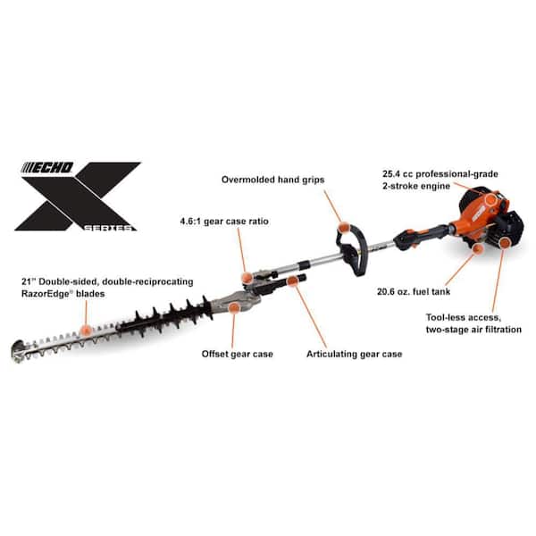 ECHO 21 in. Blades 25.4 cc Gas 2-Stroke X Series Pro Commercial